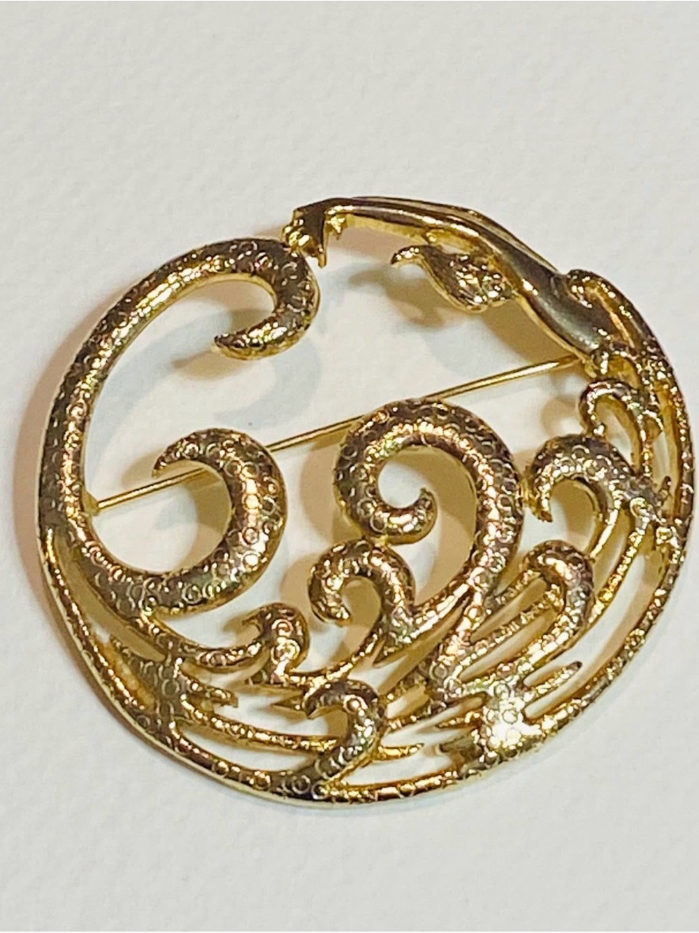 Vintage Mermaid Brooch - M Jent
